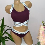 Bordo Spor Kadın Sütyen Takımı