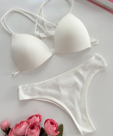 EKRU FİTİLLİ DOLGULU SÜTYEN TAKIMI