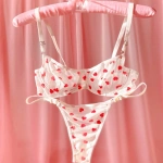 KALP BASKILI BALENLİ TÜL SÜTYEN TAKIM