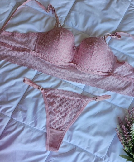 PUDRA LOTUS DANTELLİ TAKIM